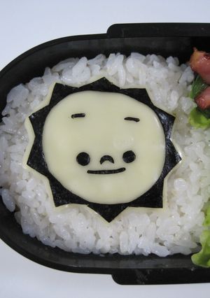 簡単キャラ弁☆森永牛乳のホモちゃん-レシピのメイン写真