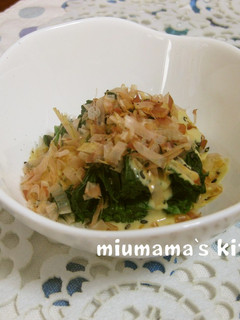 ＊簡単☆ほうれん草のめんつゆマヨかけ＊-レシピのメイン写真