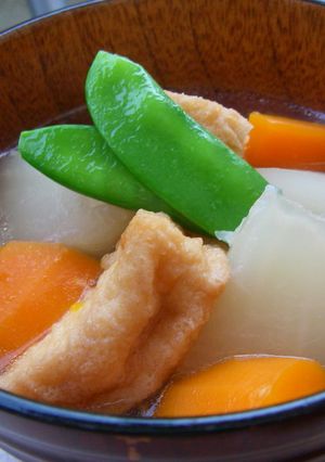 おでんの素で☆簡単カブと厚揚げの煮物-レシピのメイン写真