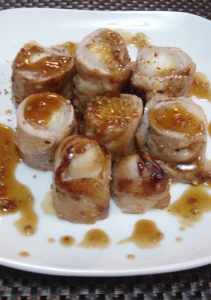 ネギ1本くるくる肉巻き-レシピのメイン写真
