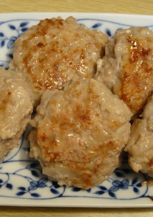 蓮根入り肉団子-レシピのメイン写真