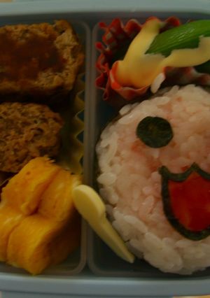 太鼓の達人　キャラ弁　和田どん-レシピのメイン写真