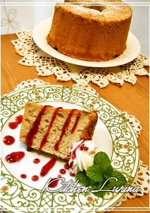 ベリー☆べリー★ミルク☆シフォンケーキ★-レシピのメイン写真