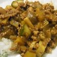 ズッキーニのドライカレー