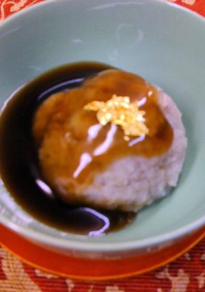 蓮根まんじゅう　黒蜜かけ-レシピのメイン写真