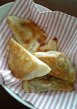 餃子の皮が余ったら…ねぎのおつまみ-レシピのメイン写真