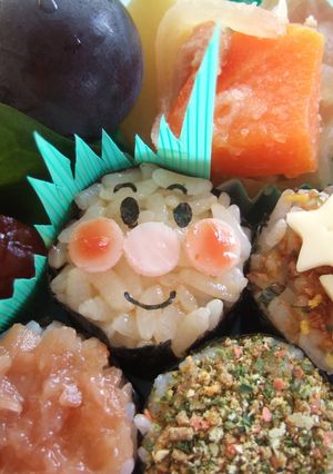 <キャラ弁>簡単★ひとくちアンパンマン-レシピのメイン写真