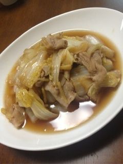 豚肉と白菜の炊いたん-レシピのメイン写真