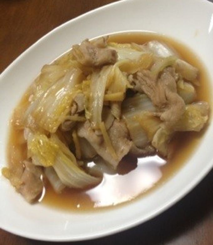 豚肉と白菜の炊いたん-レシピのメイン写真