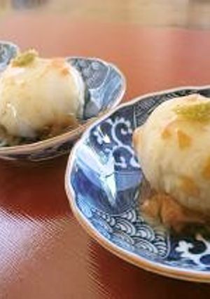 もっちり里芋だんごの梅あんかけ-レシピのメイン写真
