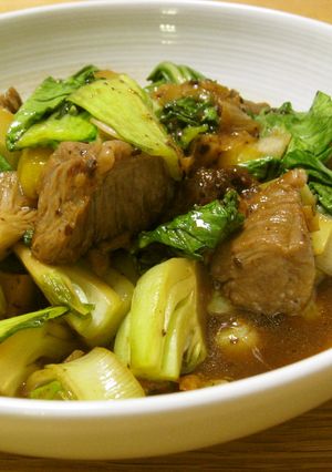 牛肉と銀杏の豆鼓炒め-レシピのメイン写真
