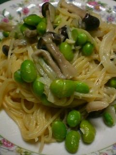 枝豆クリームパスタ-レシピのメイン写真