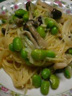 枝豆クリームパスタ-レシピのメイン写真