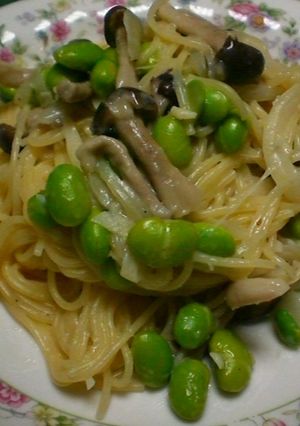 枝豆クリームパスタ-レシピのメイン写真