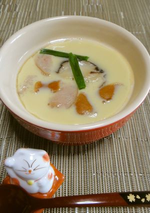 シェフ直伝！フライパンで簡単本格茶碗蒸し-レシピのメイン写真