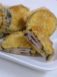 茄子のベーコンはさみ揚げ-レシピのメイン写真