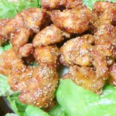 รูปของ 驚く食感！！作って感動☆鶏胸の甘辛揚げ☆
