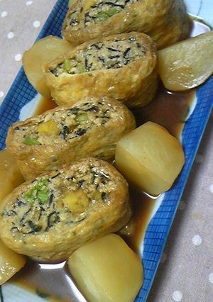 もっちり♪やわらか豆腐いなり-レシピのメイン写真