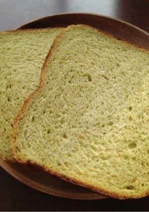 HB*ふわふわ抹茶食パン-レシピのメイン写真