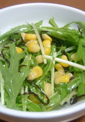 水菜のかんたん小鉢-レシピのメイン写真