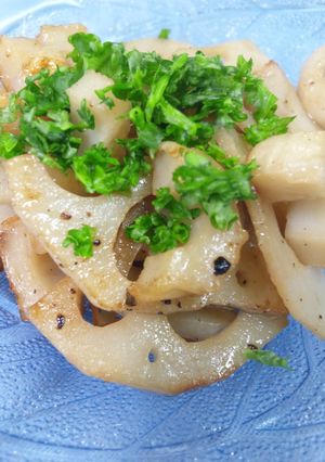酒ツマ れんこんの食感はグーです!-レシピのメイン写真