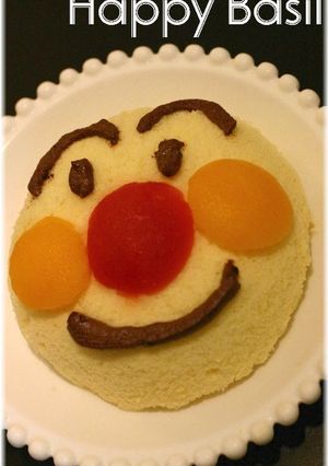 アンパンマンのケーキ♪あんぱんまんのお顔-レシピのメイン写真