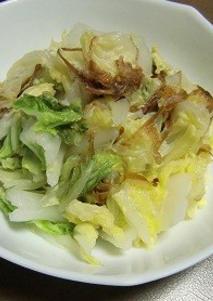 料理のための清酒で簡単♬白菜のおひたし-レシピのメイン写真