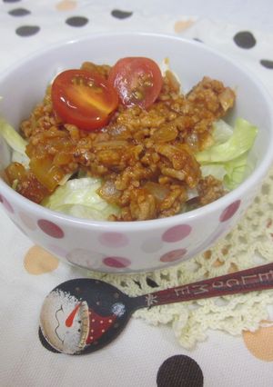 子供風タコライス-レシピのメイン写真