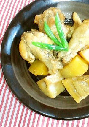 ★鶏手羽元と根菜DEさっぱり煮-レシピのメイン写真