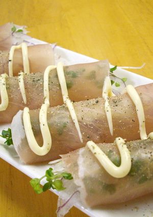 スプラウトオニオンの生ハム巻き-レシピのメイン写真