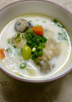 牡蠣のチャウダー-レシピのメイン写真