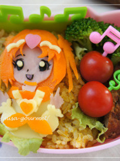 スイートプリキュア♪キュアミューズ弁当♡-レシピのメイン写真