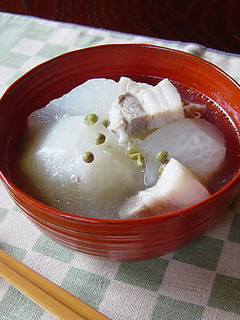 大根と塩豚と山椒のスープ-レシピのメイン写真