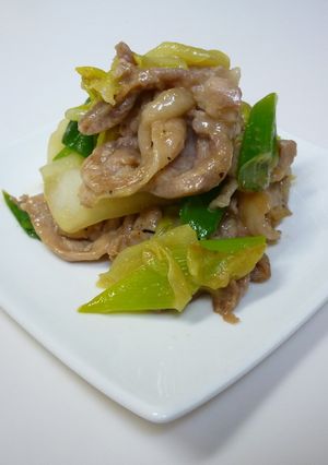 スタミナ満点！豚肉の味噌ダレ炒め-レシピのメイン写真