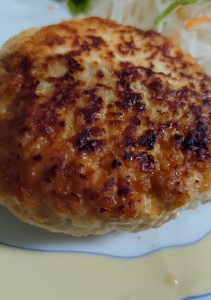鶏肉と豆腐ハンバーグ-レシピのメイン写真