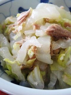 白菜とツナ缶の塩煮-レシピのメイン写真