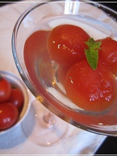 トマトのデザート-レシピのメイン写真