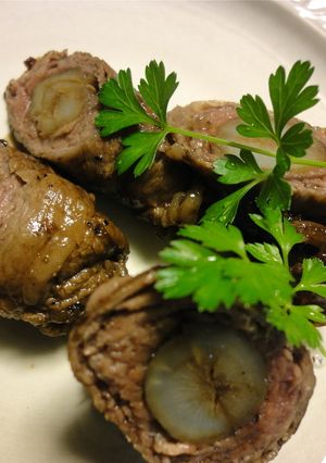 バルサミコで☆牛肉の八幡巻き-レシピのメイン写真