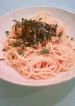 ウニのバターしょうゆスパゲッティ-レシピのメイン写真