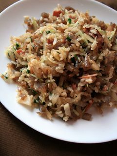 こんにゃくチャーハン-レシピのメイン写真