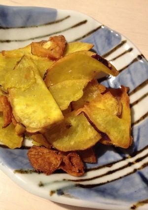秋の味覚♪さつまいもチップス-レシピのメイン写真