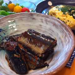 รูปของ 骨ごとパクパク！秋刀魚の甘露煮　＊保存可