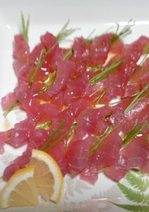 マグロのお刺身アレンジ☄-レシピのメイン写真