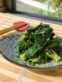 ほうれん草のダブル海苔胡麻和え-レシピのメイン写真