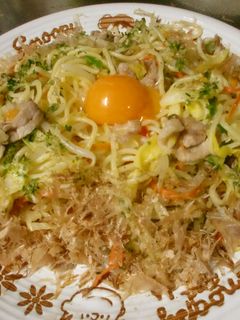 我が家流♪簡単ポン酢・焼きそば-レシピのメイン写真
