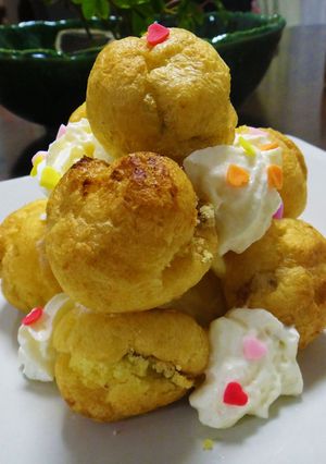 トリュフ＆ケーキ in プチシュー-レシピのメイン写真