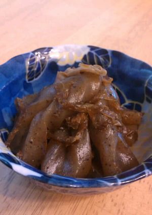 しっかり味の土佐こんにゃく-レシピのメイン写真