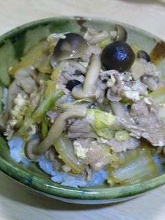 すき焼き風丼-レシピのメイン写真