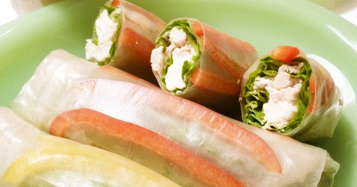 シーザーサラダの生春巻き by Fire-King 【クックパッド】 簡単