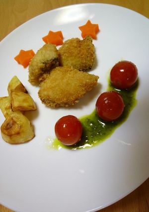 バジルソースでお魚のフライ-レシピのメイン写真